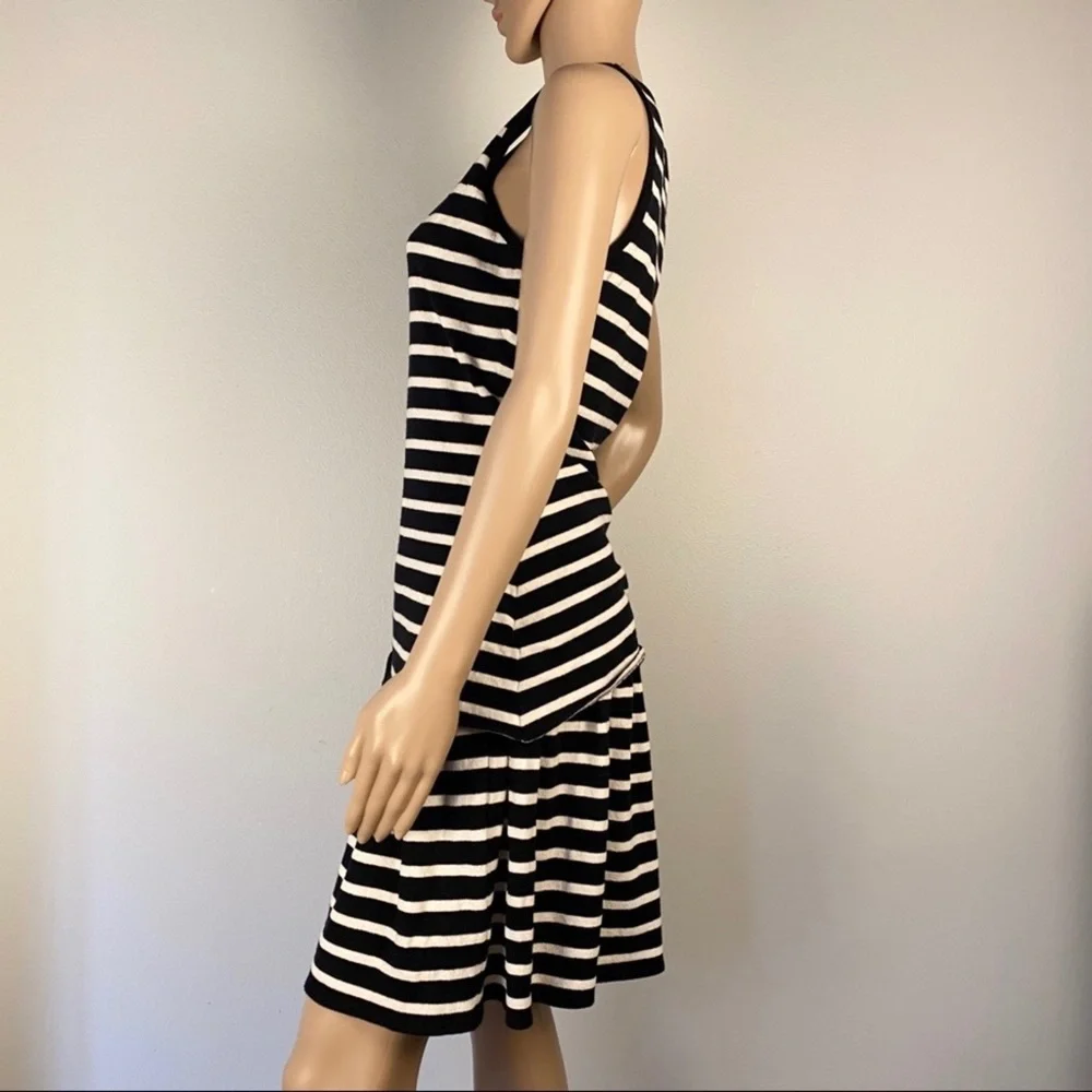 NEW DEREK LAM 10 CROSBY STRIPED MINI DRESS - Picture 6 of 10